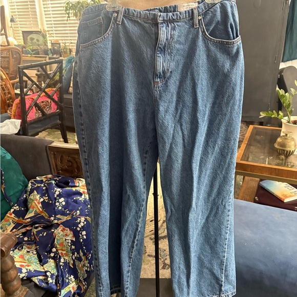 Cotton On relaxed wide leg Jeans  size‎ 12 - Picture 3 of 6